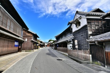 東海道　有松の町並み