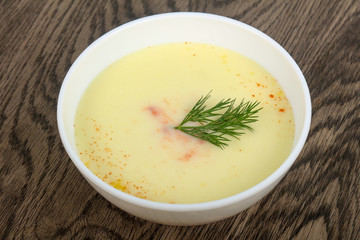 Cheese soup