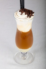 Coffee with ice-cream