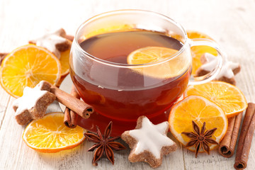 christmas tea or mulled wine