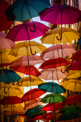 Fototapeta na wymiar Umbrella Sky II