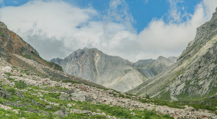 Mountain landscape, nature. Siberia.