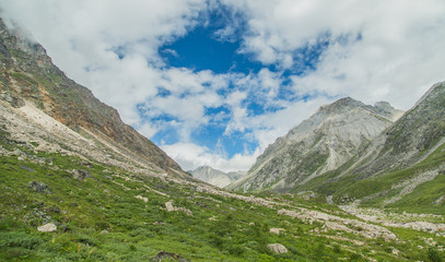 Mountain landscape, nature. Siberia.