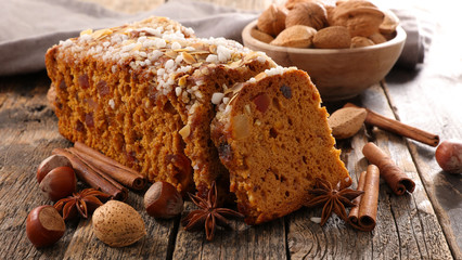 gingerbread cake with spices