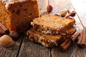 gingerbread cake with spices