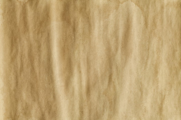 Crumpled handmade paper sheet - background or texture
