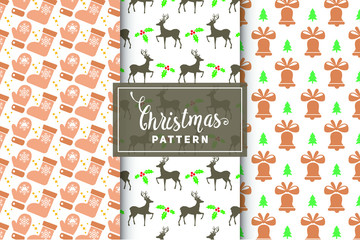 Christmas vector patterns