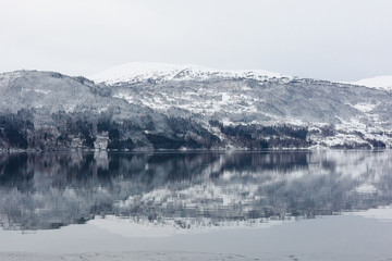 Fototapeta na wymiar природа норвегии 