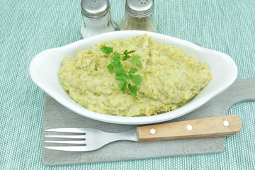purée de brocolis