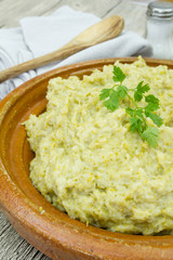 purée de brocolis