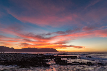 Tramonto a Isola delle Femmine, provincia di Palermo IT	
