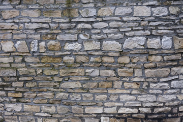 Stone wall texture background.