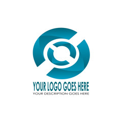 modern gradient logo template icon vector element isolated background