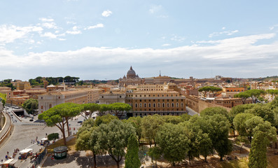 view of st pauls and the vatican