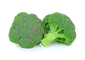 Broccoli isolated on white background