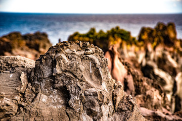 城ヶ崎海岸の岩