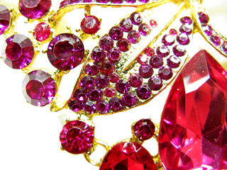 jewelry with bright crystals brooch luxury fashion