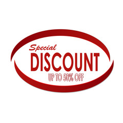 paper design special offer discount banner label web icon sign symbol promotion