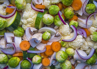 Vegetables/Vegetarian food background