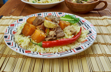 Morocco royal couscous