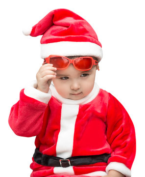 Cute Santa Kid