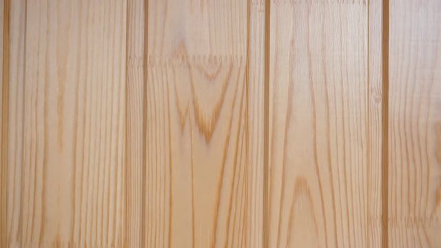 Top view on light wooden floor.