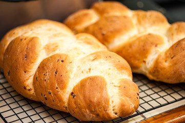 Baking Bread, Braided Loaf