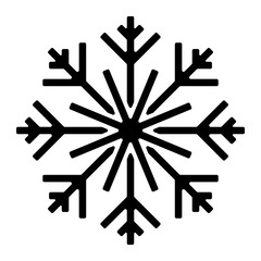 Weihnachten Icon - Schneeflocke