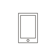 Vector Line Icon of Mobile phone