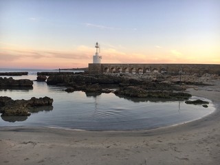 Fototapeta premium Faro Bianco Otranto
