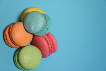 colorful macaron cakes