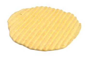 Realistic 3D Render of Potato Chip