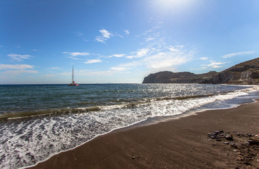 Red beach, Santorini, Greece