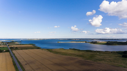 Ocean and countryside