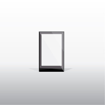 Digital outdoor advertising kiosk