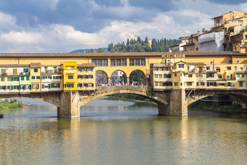 Ponte Vecchio in Florence, Italy.