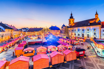 Sibiu, Romania. Christmas Market.