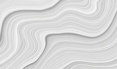 Obraz premium Drawing of a wave of white and gray color. Background with stains and curved lines.