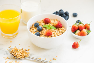 Healthy Breakfast set