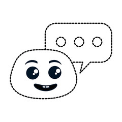 nerd emoji face with speech bubble