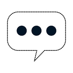 speech bubbles isolated icon