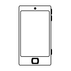 smartphone device isolated icon