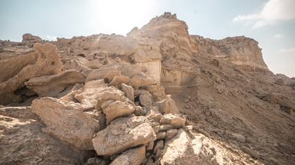 Fototapeta premium Rocks of the desert canyon