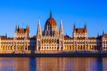Fototapeta premium Parliament in Budapest Hungary