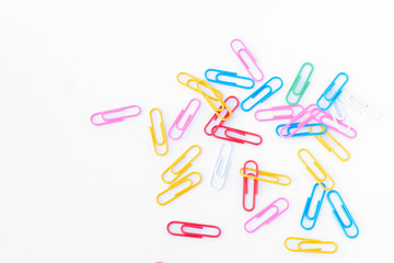 colorful paper clip