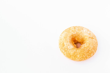 donut on white background