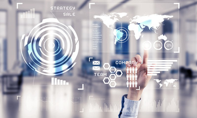 Concept of using modern technologies for business globalization 