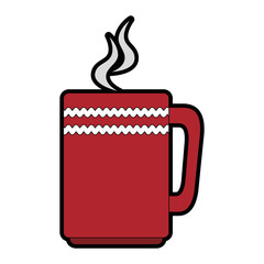 coffee mug isolated icon