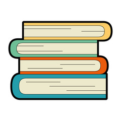 books school isolated icon