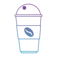 coffee in plastic cup